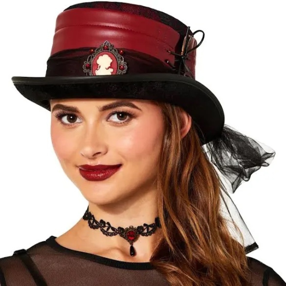 Spirit Red and Black Women's Hat